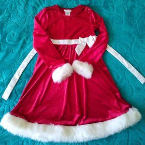 Adorable Lil-Miss Claus Christmas Dress